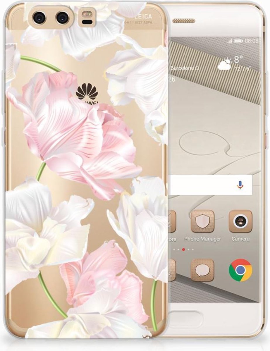 Huawei P10 Plus TPU Case Lovely Flowers