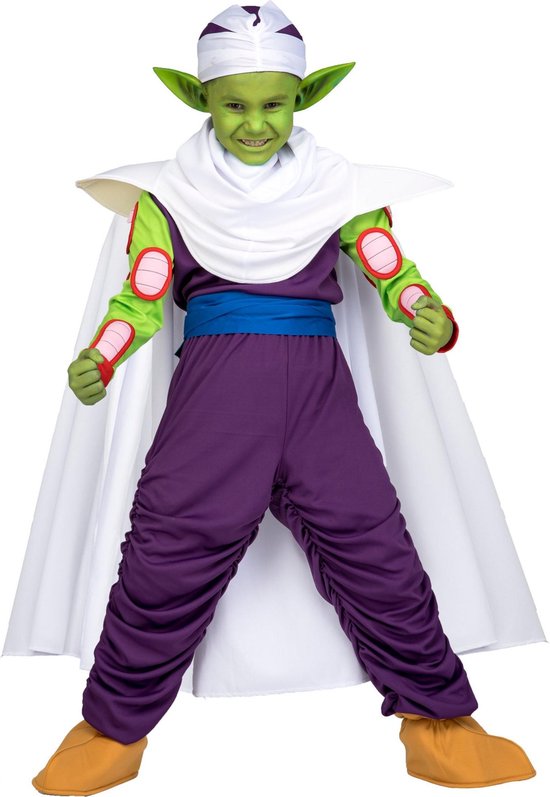 VIVING COSTUMES / JUINSA - Dragonball Piccolo kostuum voor kinderen cadeauverpakking - 158 - 164 (13 - 14 jaar)