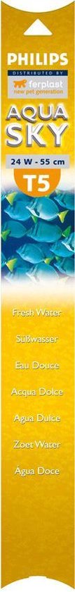 Ferplast T5 aquarium lamp toplife 24W