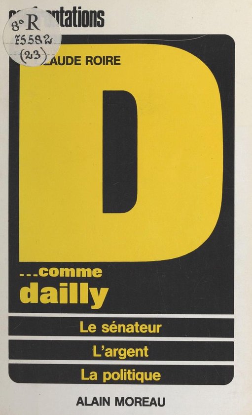 Dossier D... comme Dailly - cover