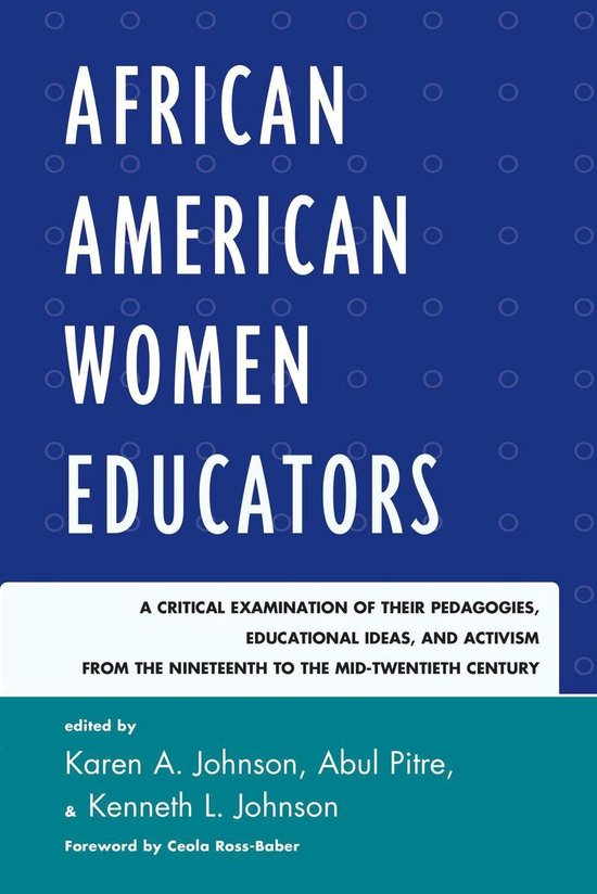 African American Women Educators - cover