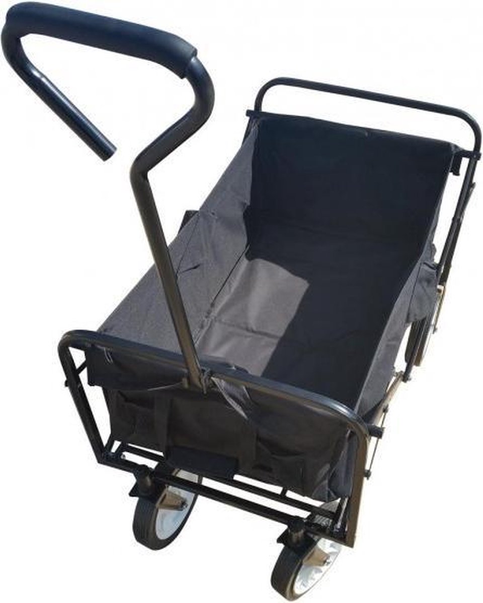 Bolderkar / Bolderwagen opvouwbaar - zwart Limited Black Edition