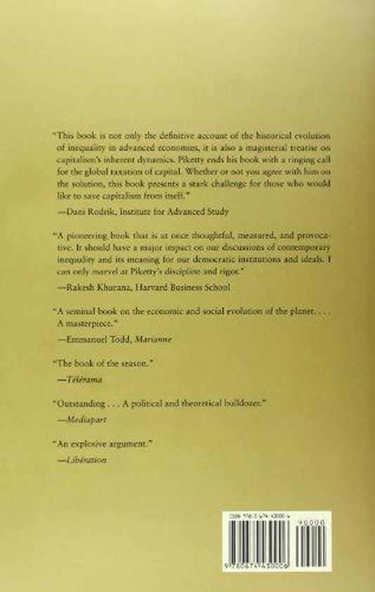 Capital in the Twenty-First Century