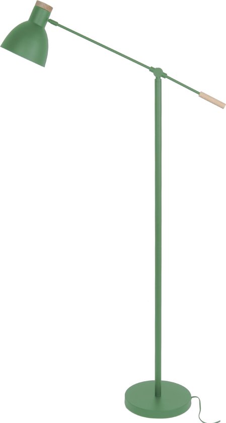 knoop Achternaam Begrip Leitmotiv Stark - Staande lamp - 157 x 71 cm - Metaal - Groen | bol.com