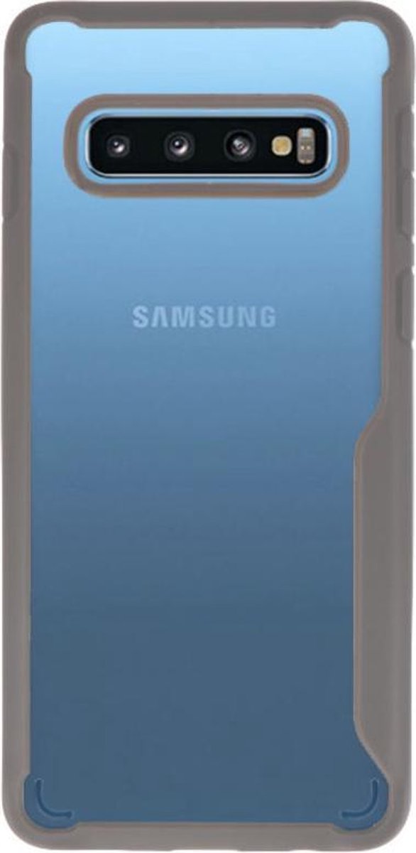 Grijs Focus Transparant Hard Cases Samsung Galaxy S10