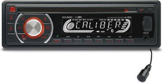 Afbreken Besmettelijk blijven Caliber RCD263BT - Autoradio CD-speler | bol.com