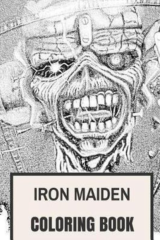 Iron Maiden Coloring Book, Richard Gary 9781545052822 Boeken