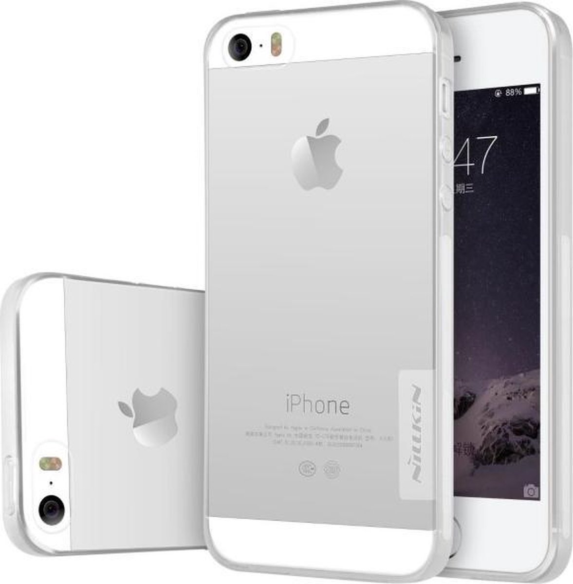 Nillkin Nature TPU Back Cover - Geschikt voor Apple iPhone 5/5S - Transparant