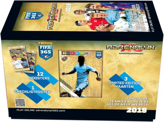Horen van rijstwijn beweeglijkheid Panini Adrenalyn XL FIFA365 18/19 Kevin de Bruyne Gift Box -  Voetbalplaatjes | Games | bol.com