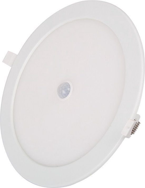 LED downlight rond | 170mm doorsnee | 12 Watt warmwit | 3000K PIR sensor