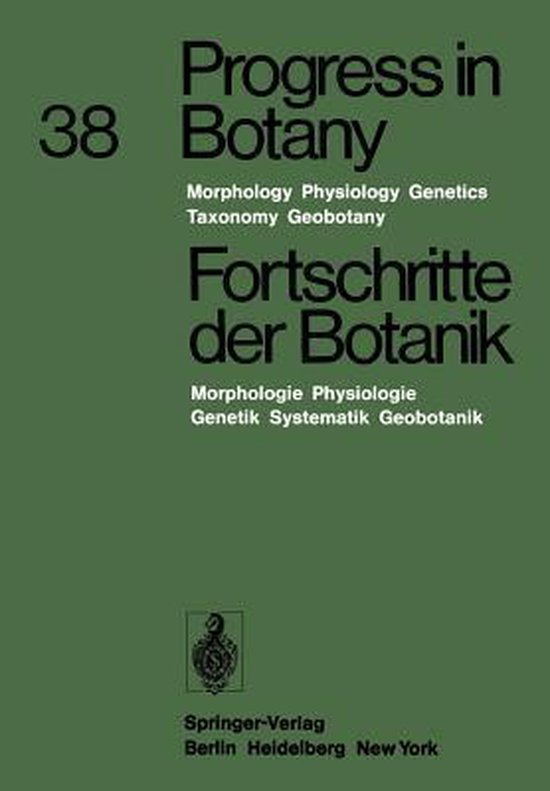Progress in Botany / Fortschritte der Botanik