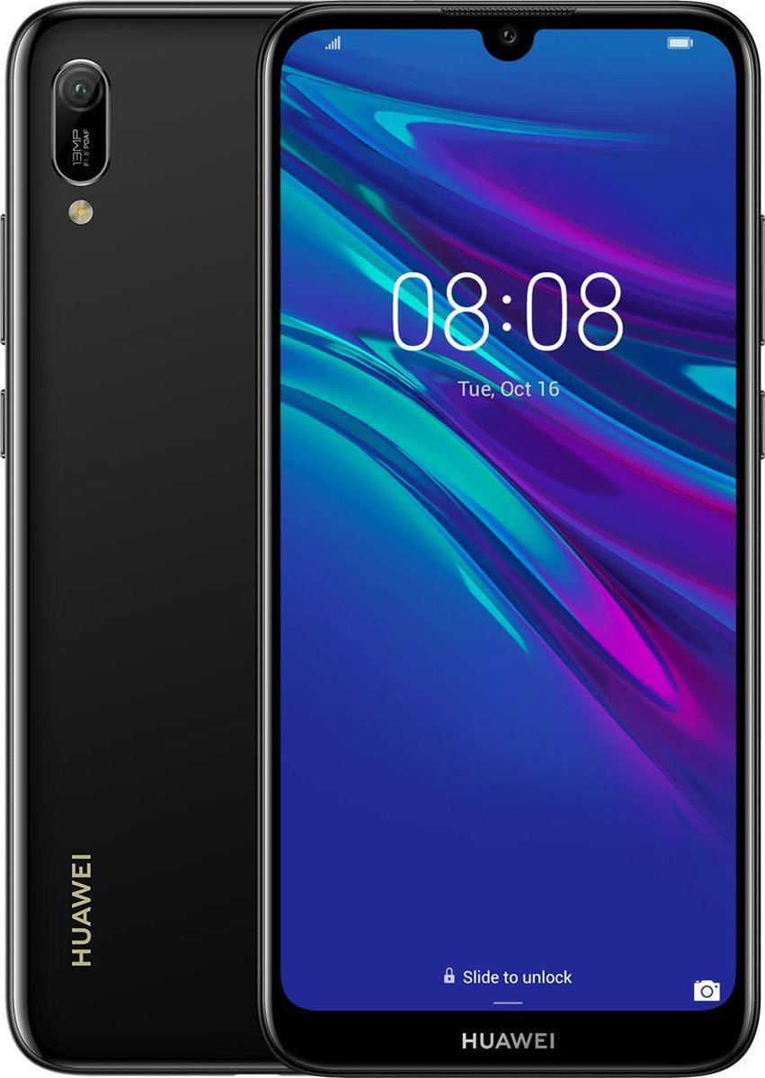 Huawei Y6 2019 15,5 cm (6.09") Double SIM Android 9.0 4G Micro-USB 2 Go 32  Go 3020 mAh... | bol