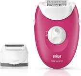 Bol.com Braun Silk-épil 3 3-273 - Epilator - Raspberry Pink aanbieding