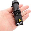 CREE Mini LED zaklamp met grote lichtbundel - 700 Lumen - Zwart