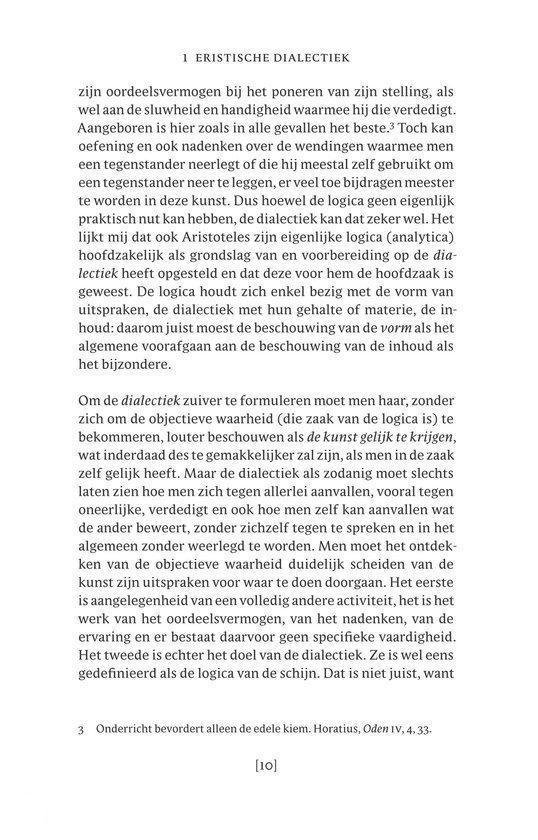 De kunst van het gelijk krijgen