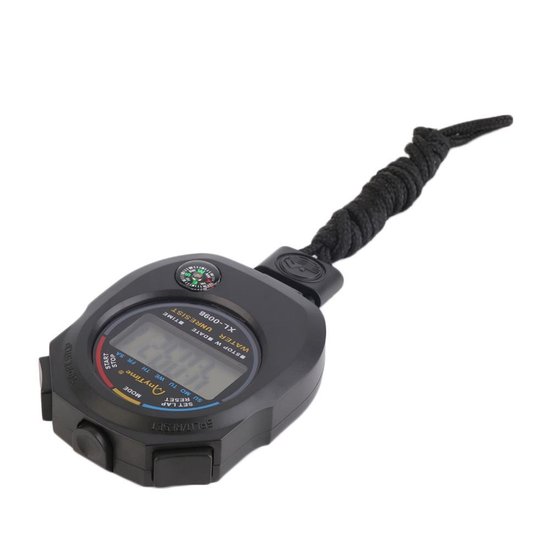 Digitale Stopwatch Timer Met  Alarm Functie & Ingebouwd Kompas - Merkloos