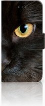 Hoesje Geschikt voor iPhoneX Zwarte Kat