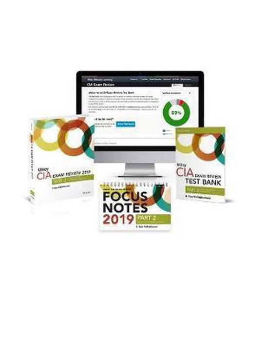 Wiley CIA Exam Review 2019 Test Bank Focus Notes 9781119525134 