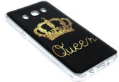 Queen siliconen hoesje Geschikt voor Samsung Galaxy J5 (2016)