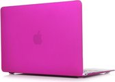 Macbook Case voor Macbook Retina 12 inch - Laptop Cover - Matte Diep Paars