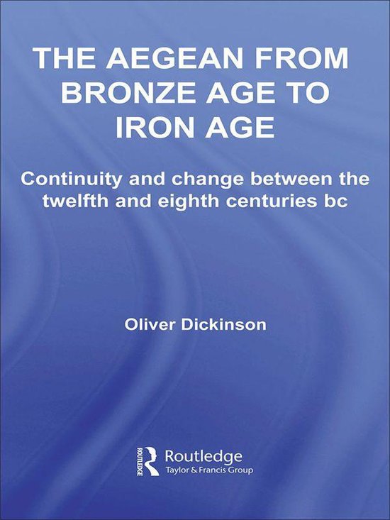 The Aegean from Bronze Age to Iron Age - cover