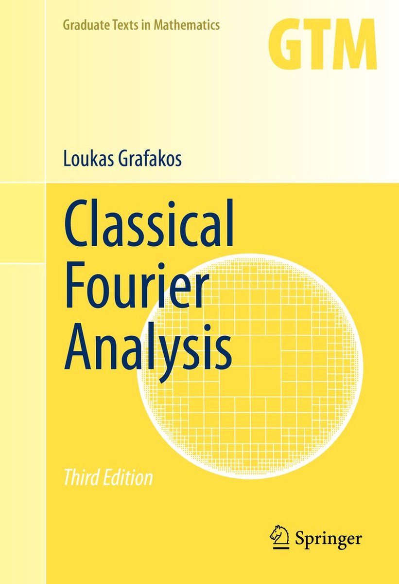 Omslag van Mathematics and Statistics (R0) - Classical Fourier Analysis