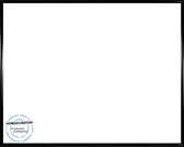 Homedecoration Easy - Cadre photo - Format photo 25x39 cm - Plastique - Noir brillant