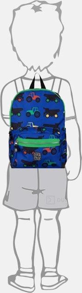 Pick & Pack Tractor Backpack M blue | bol
