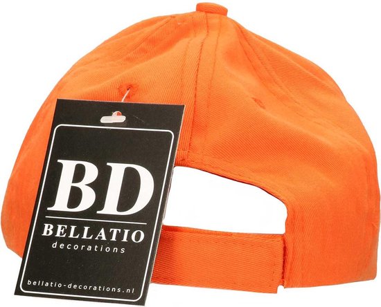 Queen pet / baseball cap oranje met witte bedrukking voor dames - Holland  /... | bol.com