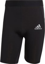 adidas TechFit Short Tight - Sportbroeken - zwart - maat XXL