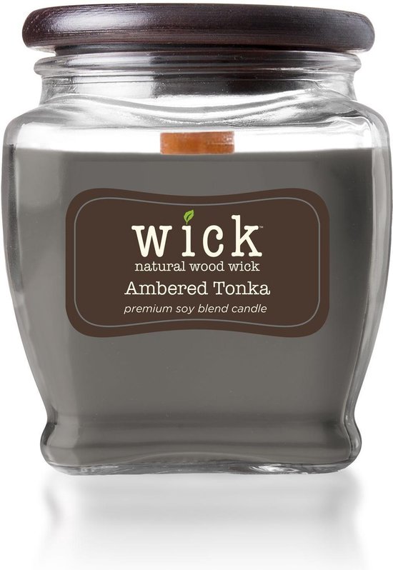 Colonial Candle – Wick Ambered Tonka - 425 grammes
