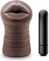 Hot Chocolate - Heather Masturbator Met Vibrerende Bullet - Mond - Sextoys - Masturbators