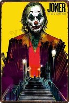Retro Muur Decoratie uit Metaal The Joker 20x30cm DU-6853