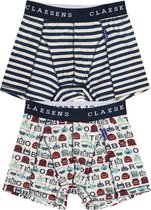 Claesen's boxershort Robot 2-pack maat 116-122