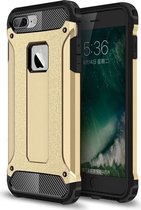 Mobiq Rugged Armor Case iPhone 8 Plus | iPhone 7 Plus | Stevige back cover | TPU en Polycarbonaat | Stoer ontwerp | Schokbestendig hoesje Apple iPhone 7 Plus / 8 Plus (5.5 inch)