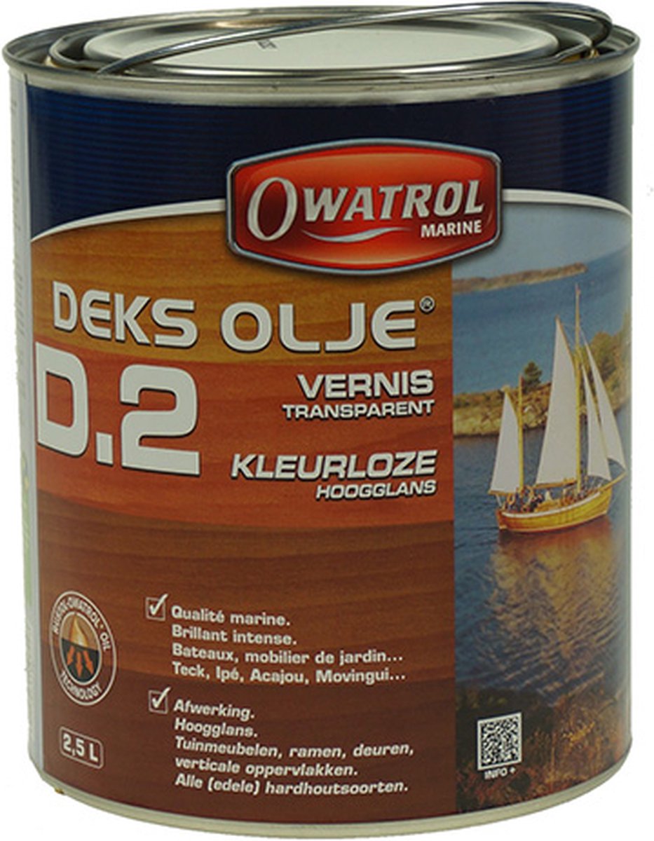 Owatrol D2 olie 1 Liter - kleurloze vernis | bol.com