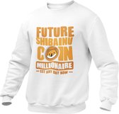 Crypto Kleding - Future Shiba Inu Coin Millionaire - Trui / Sweater