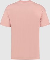 Purewhite -  Heren Relaxed Fit    T-shirt  - Roze - Maat XXL