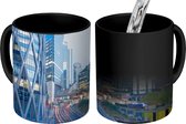 Magische Mok - Foto op Warmte Mok - Parijs - Gebouwen - Architectuur - 350 ML