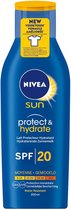 Nivea - UV-zonnemelk - Sun Protect & hydrate SPF20 - maat 400ml