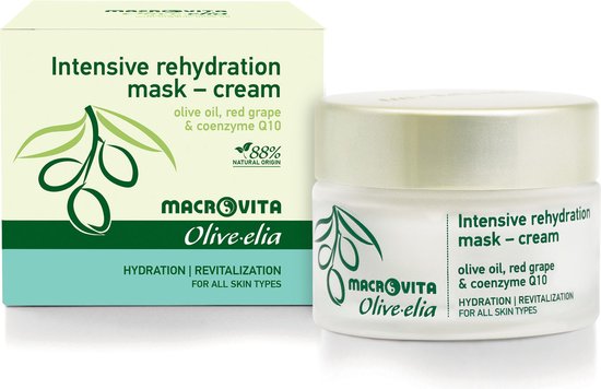 Masque Réhydratant Intensif Macrovita Olive-Elia