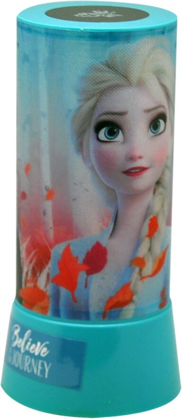 Disney Frozen - Nacht Lamp - Led - Projector - Anna en Elsa - Lamp - Blauw