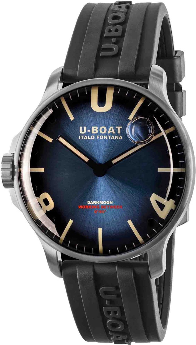 U-boat darkmoon 84704 8704 Mannen Quartz horloge