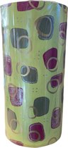 Inpakpapier Retro Groen- Breedte 30 cm - m lang - Breedte 30  cm