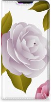 Telefoon Hoesje Cadeau voor haar Xiaomi Redmi 9 Wallet Flip Case Roses