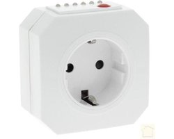 Q-link Schakelklok - Terugloopfunctie - Energiebesparend - Schakelt E-bike lader uit na oplaadcyclus