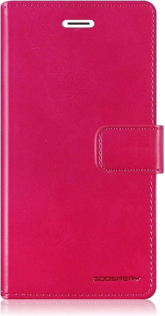 Telefoonhoesje geschikt voor Apple iPhone 13 Mini - Blue Moon Diary Wallet Case - Roze