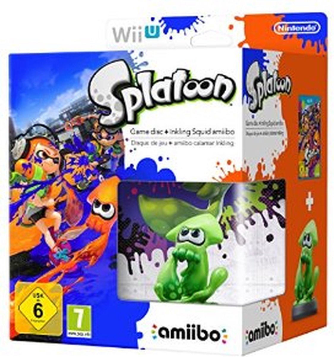Splatoon + Inkling Squid amiibo bundel - Wii U | Games | bol.com