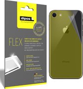 dipos I 3x Beschermfolie 100% compatibel met Apple iPhone 8 Rückseite Folie I 3D Full Cover screen-protector