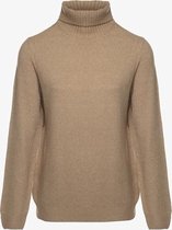 Jazlyn gebreide dames coltrui - Beige - Maat XXL